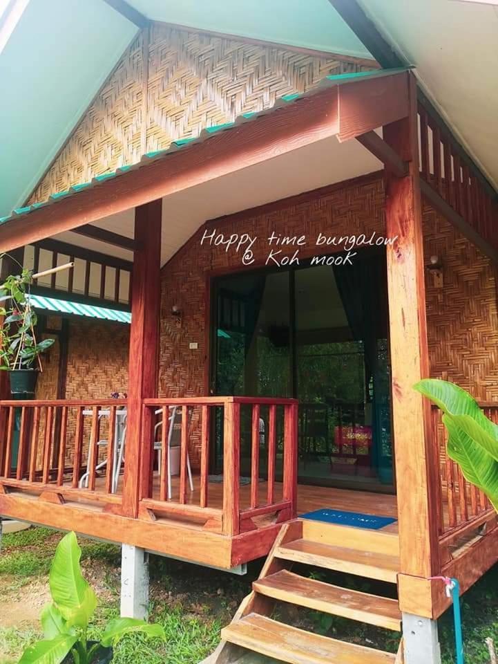 Kohmook Happy Time Bungalow Đảo Đảo Koh Mook Ngoại thất bức ảnh